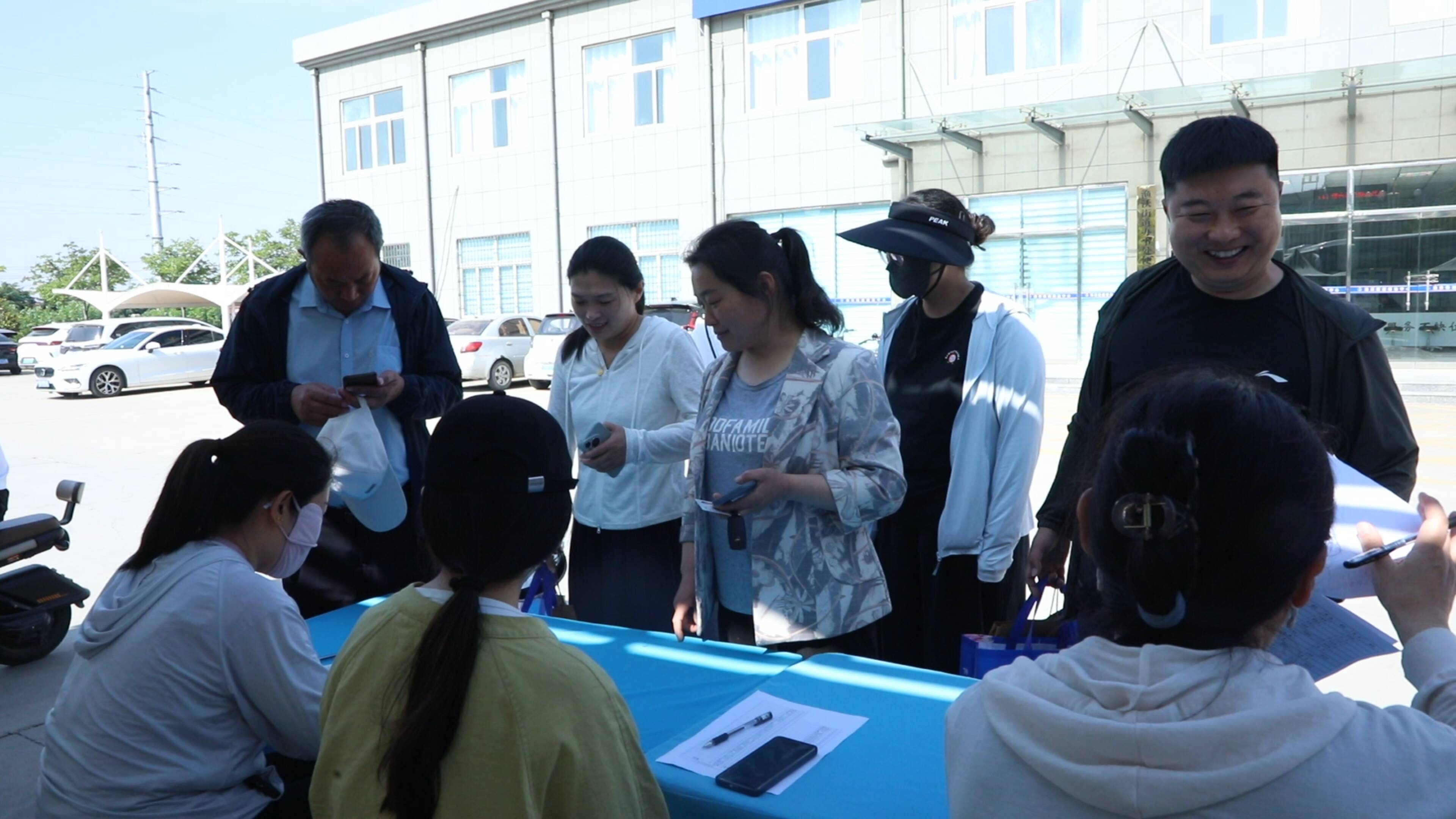 渔沃街道开展无偿献血志愿服务活动