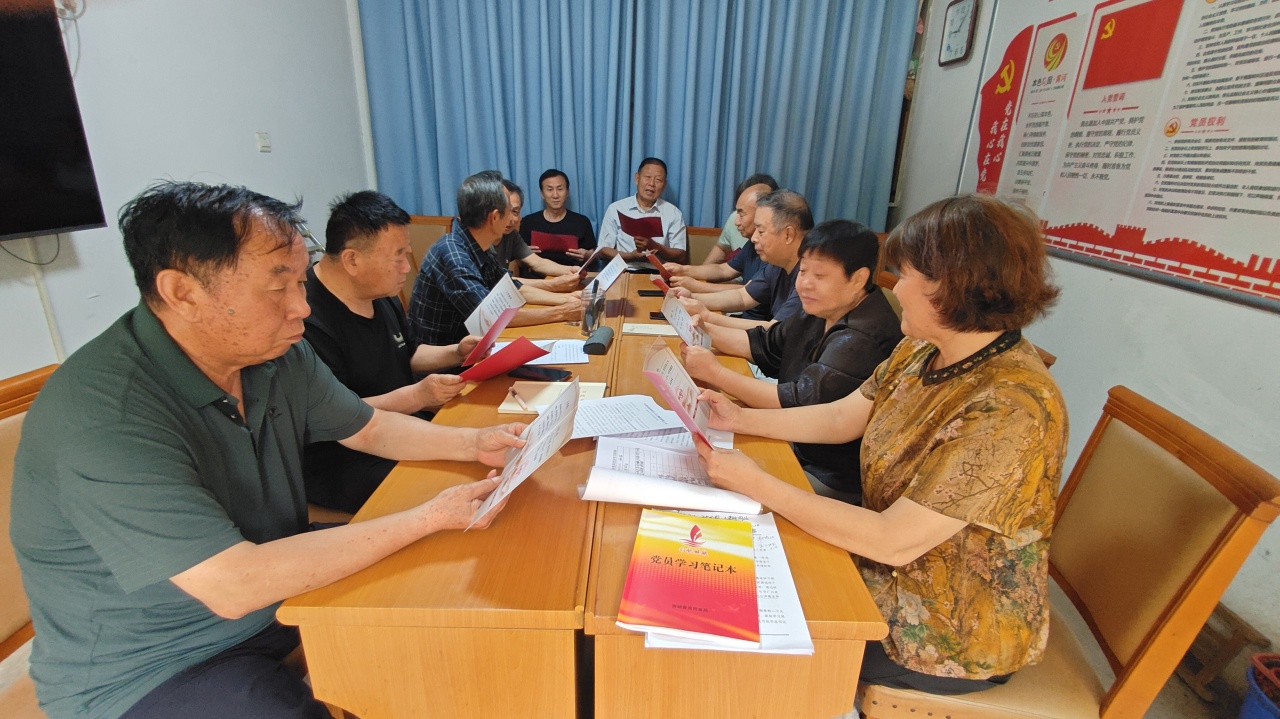 丹心向党守初心 桑榆生辉护黄河——滨城黄河河务局离退休党支部开展庆“七一”主题活动