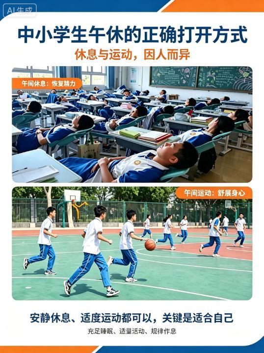 北京部分中小学午休探索躺睡 学生午休意愿各异