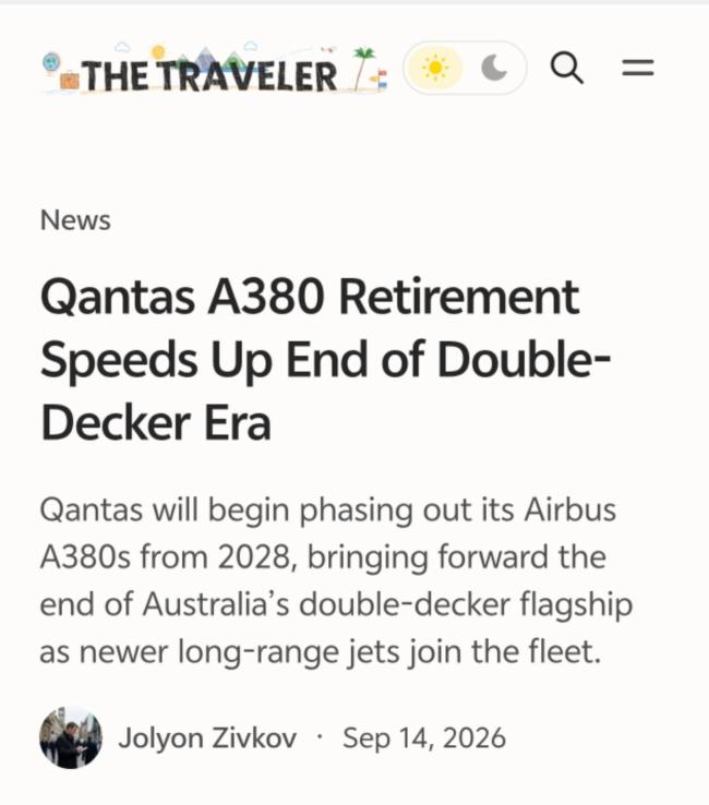 世界最大客机空客A380将谢幕 大飞机时代告别