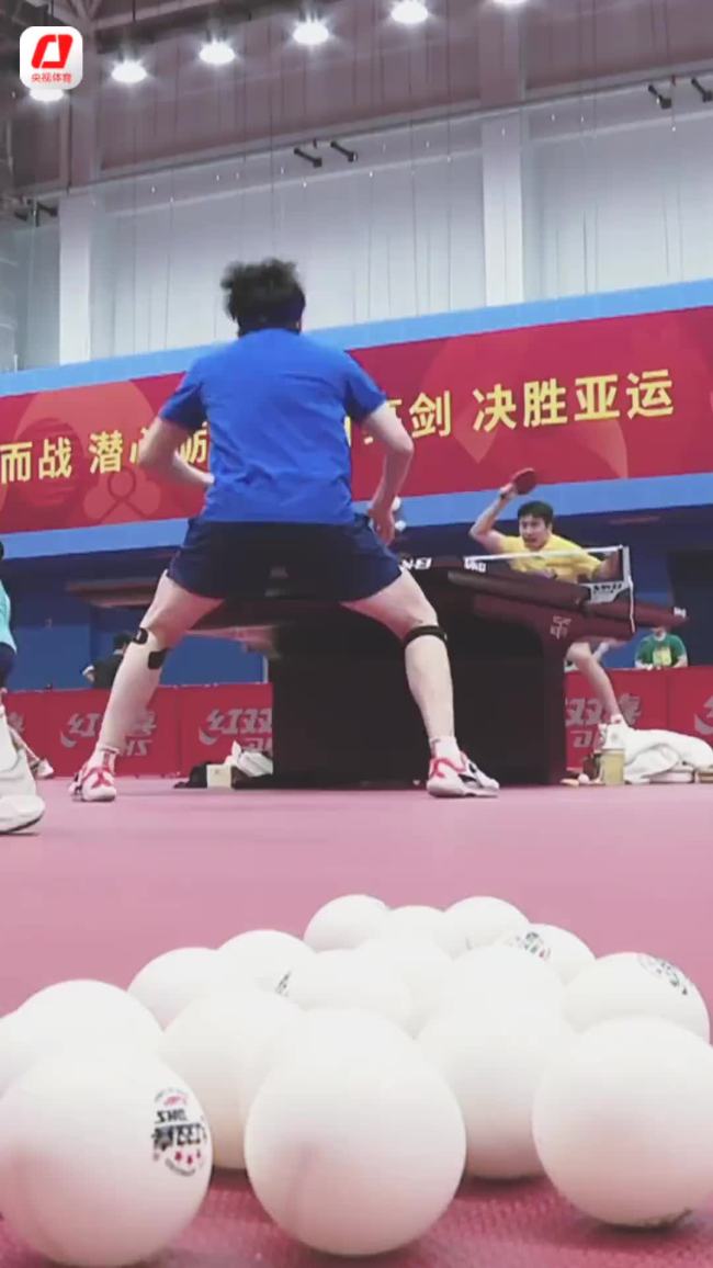 王楚钦：以夺金为目标征战亚运，作为阵容中年龄最大的选手必须发挥带头作用