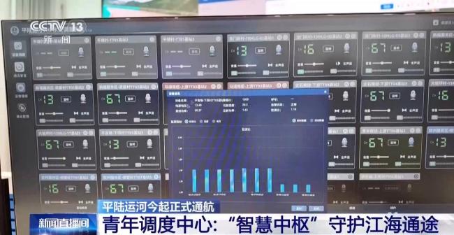 平陆运河“全能管家”有多硬核 智慧中枢掌控全局