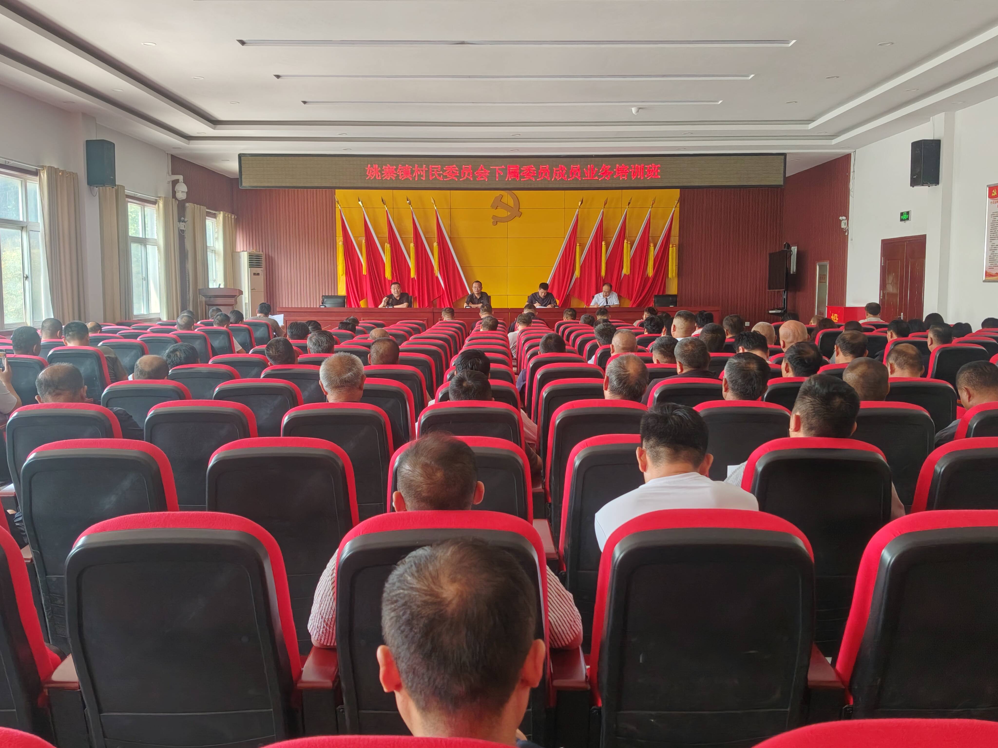 规范基层阵地 夯实治理根基｜姚寨镇开展村民委员会下属委员成员业务培训