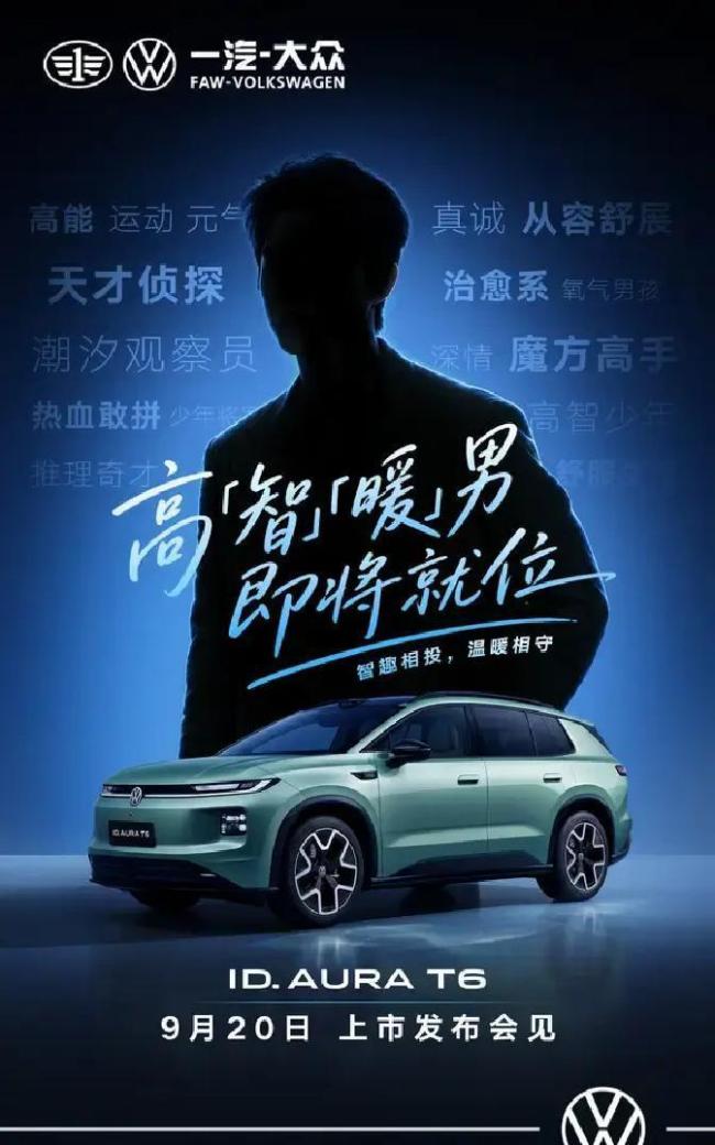 刘昊然选对了新爆款大众T6 全家智稳纯电SUV首选