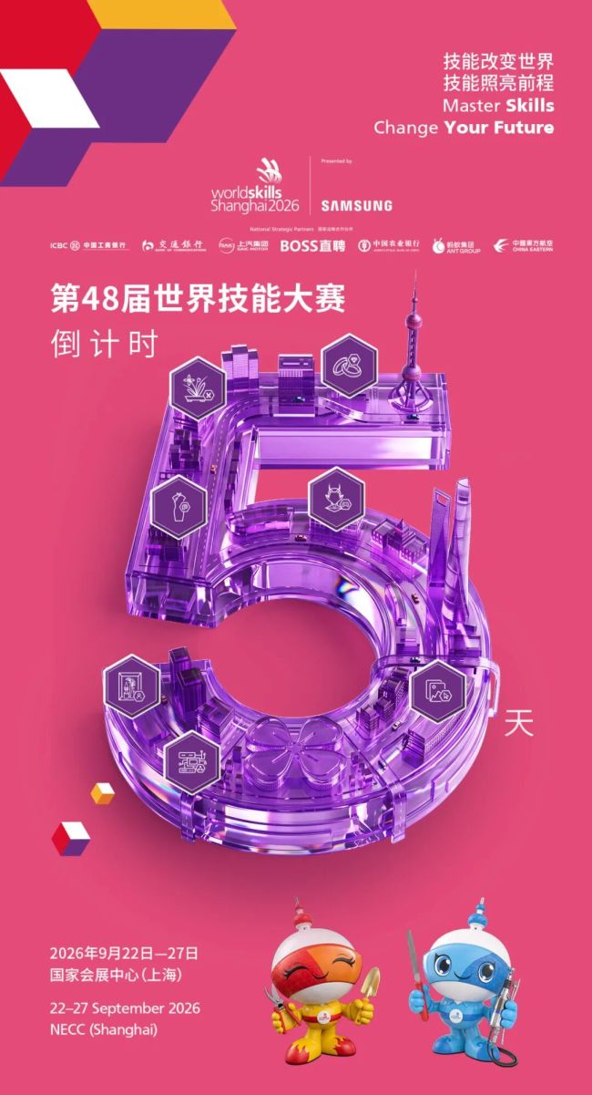 我和世界技能大赛有个约会 共赴技能之约