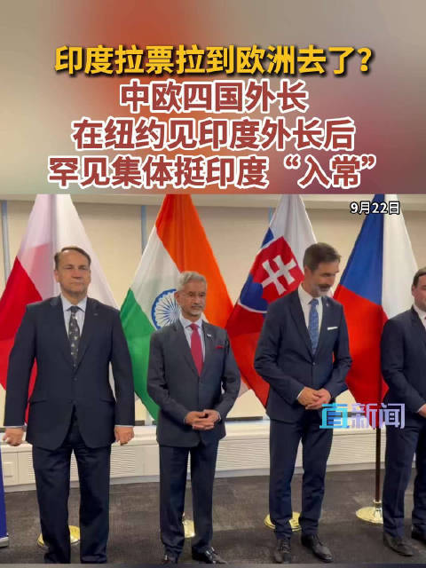 欧洲四国外长集体挺印度“入常”