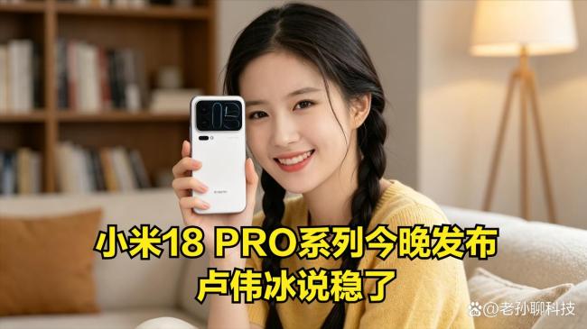 卢伟冰称小米18Pro稳了
