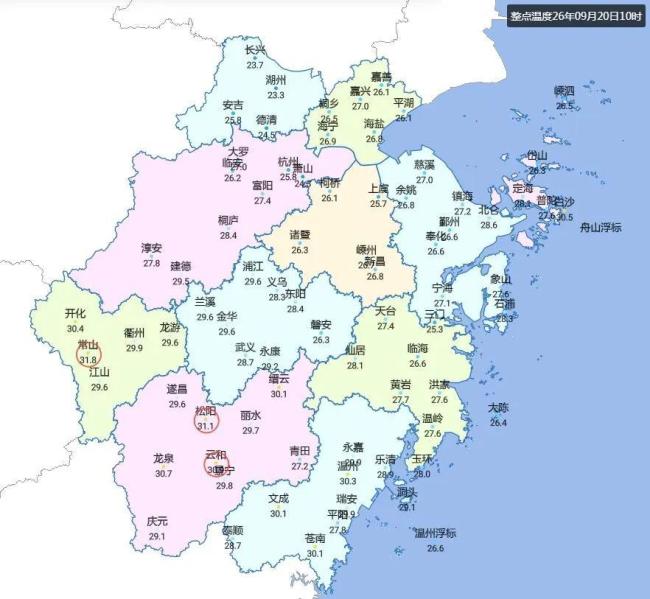 秋老虎再度发力!浙江23日起多云为主,局地午后雷雨突袭