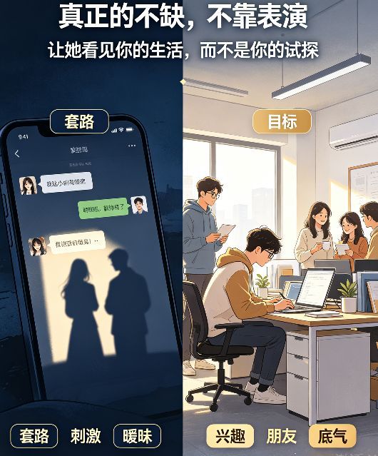 男人不需要追释放信号就行 吸引力的终极状态