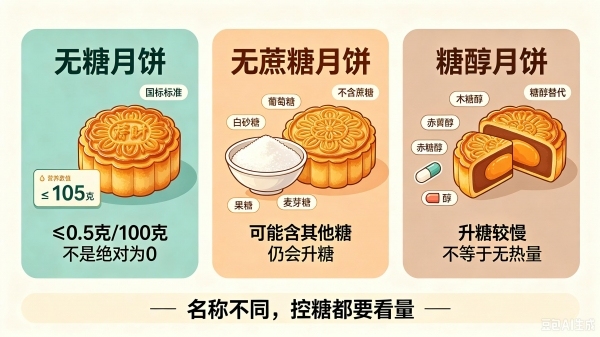 无糖月饼不能随便吃!提醒:别被这些关于月饼的谣言误导了