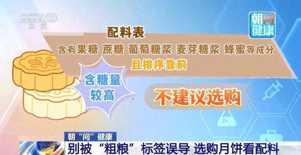 月饼这么吃更健康 警惕“无糖”陷阱