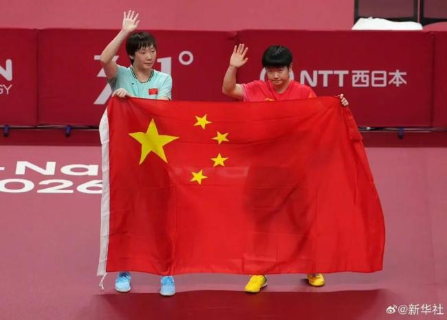 王曼昱:国乒最励志草根球星,亚运会捍卫国旗也成就自己
