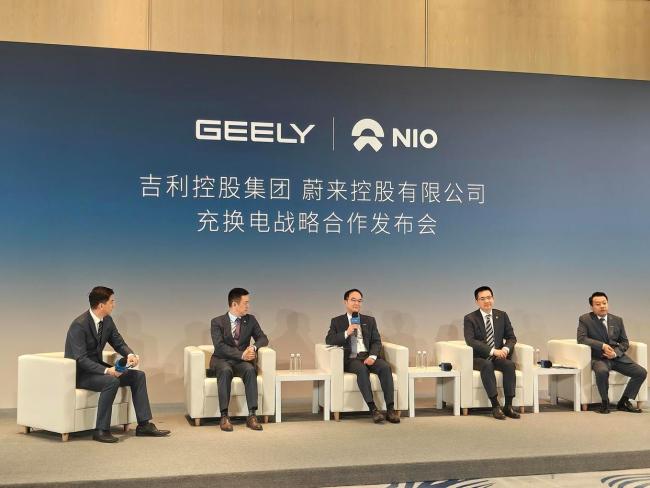 秦力洪谈与吉利在B端换电运营联合
