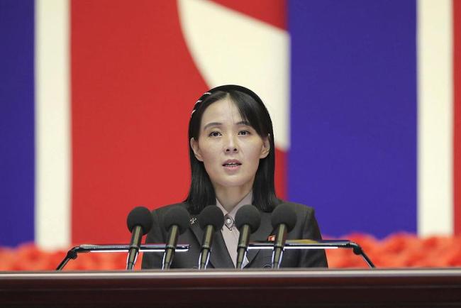 金与正警告韩国