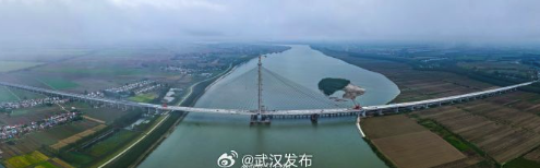 特大桥成功合龙,1小时直达武汉,新高速通车时间定了