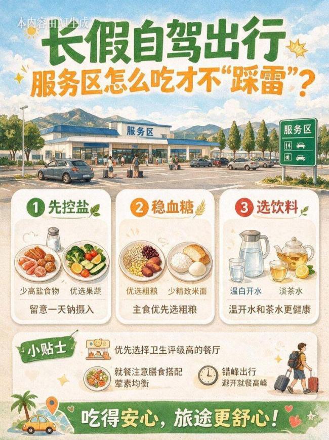 高速服务区怎么吃才不“踩雷”
