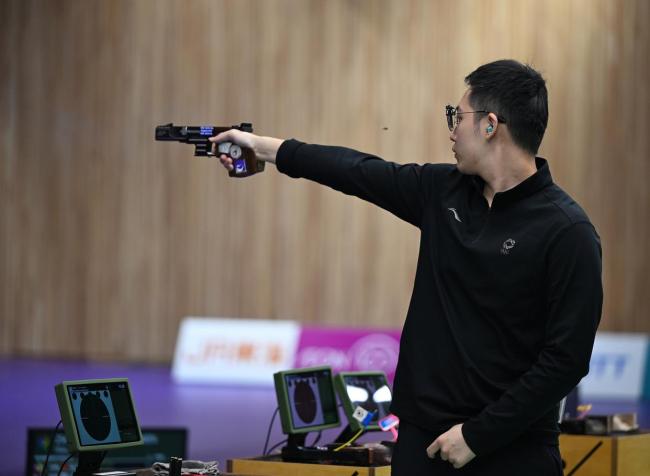 中国队亚运169金收官 射击项目圆满结束