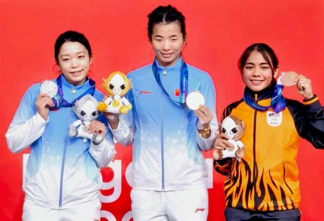 广东健儿亚运会交出代际交接答卷 中国金牌数遥遥领先