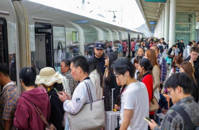 国庆返程客流已启动