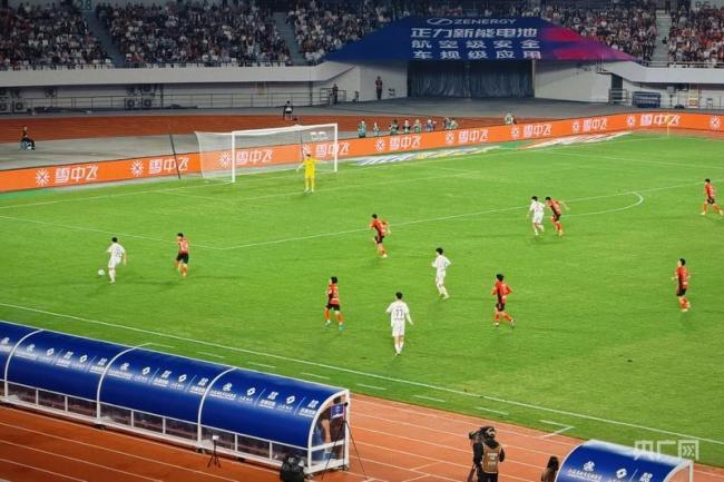苏超:苏州队2-1逆转常州队