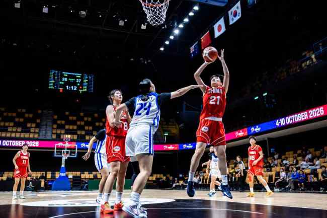 日本U18女篮136-29大胜马来西亚队