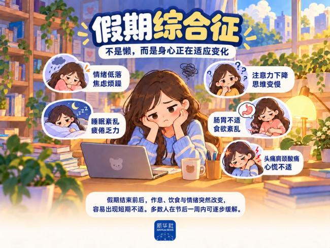 警惕节后“假期综合征”