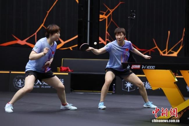 王曼昱/蒯曼晋级女双决赛 强势挺进四强