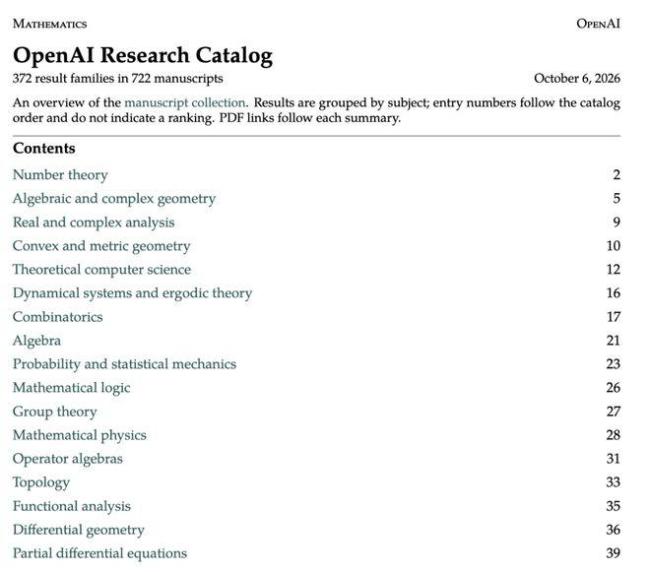 OpenAI公开722篇数学手稿意味什么 AI颠覆数学界