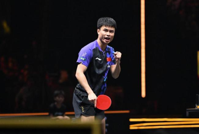 周启豪晋级中国大满贯4强 正手压制胜出
