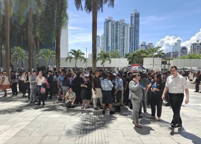 记者直击巴拿马强震:首都震感强烈 余震频发引发担忧