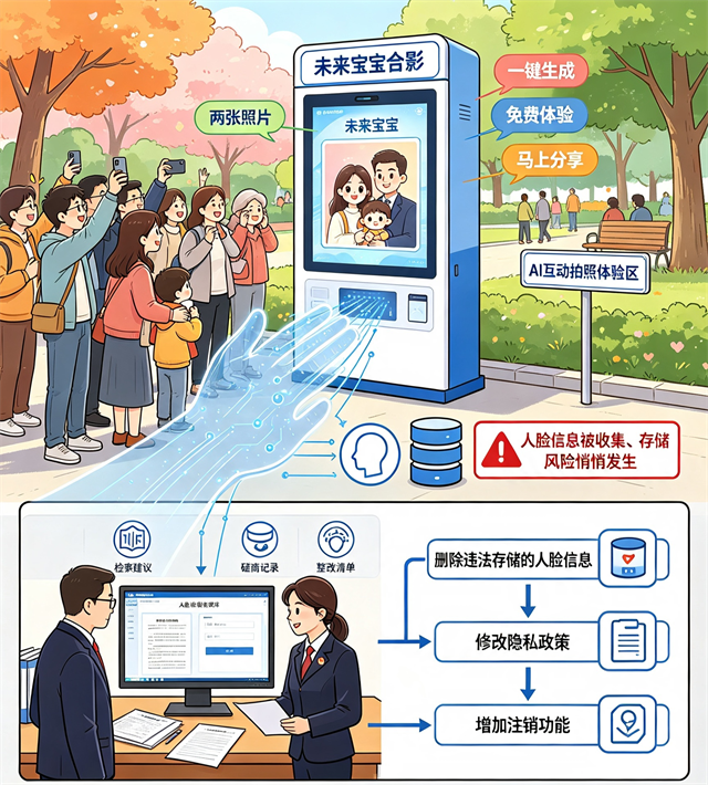 拍照合影生成“未来宝宝”？暗藏风险