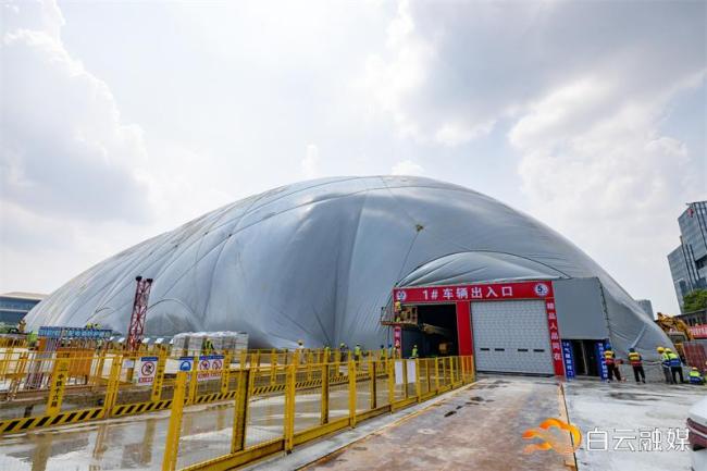 城市为何冒出巨型“白色大棚” 基坑气膜的环保新解