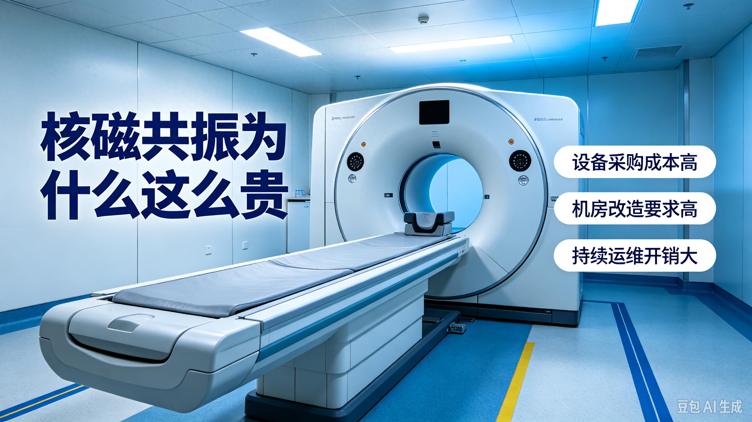 做一次核磁共振动辄上千,为啥核磁共振检查这么贵?