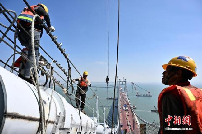 厦金大桥(厦门段)建设稳步推进 冲刺年度目标