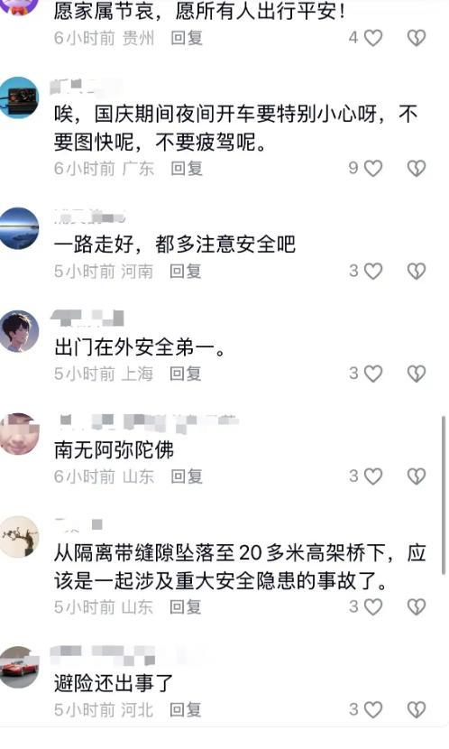 一医院副院长坠下高架桥离世 避险成悲剧