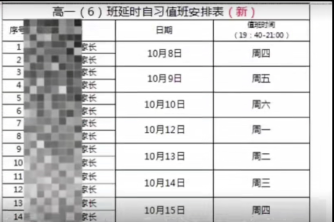 要求家长轮值晚自习?岂能拿家校合作当幌子,转嫁责任