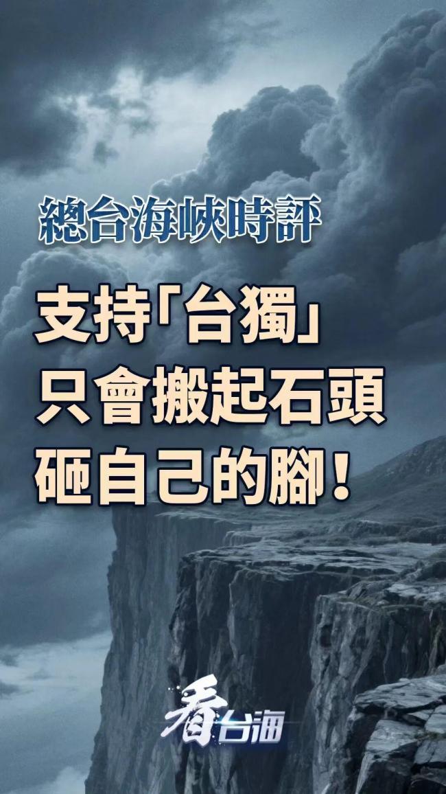 媒体：支持“台独”只会砸自己的脚