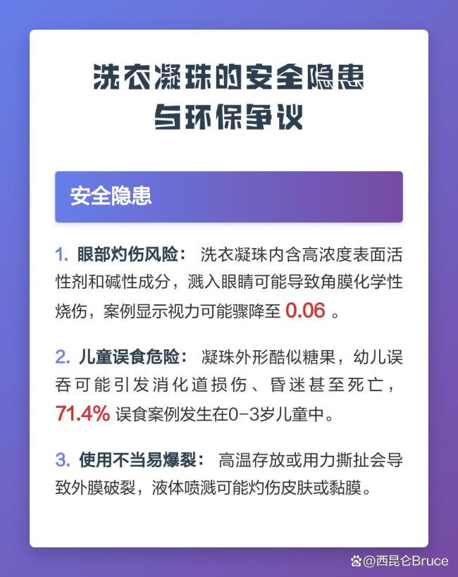 洗衣凝珠这东西有多危险 安全隐患引热议