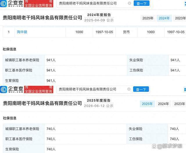 老干妈连续三年营收超50亿