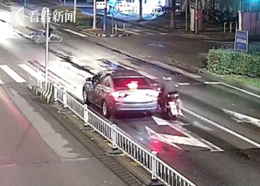不戴头盔机动车道醉驾 男子骑电动自行车肇事