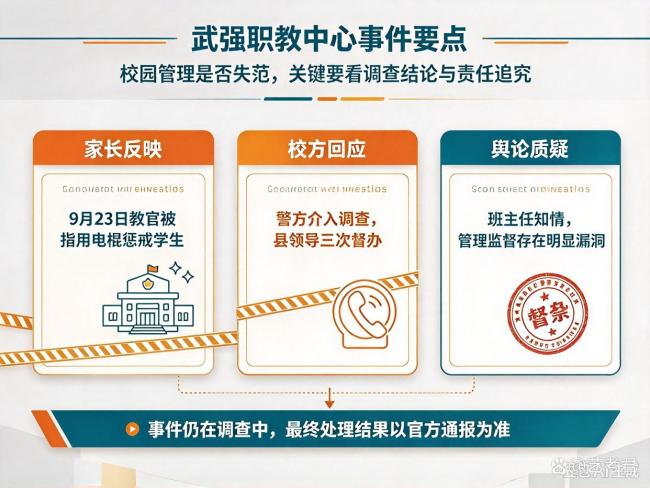 家长称“教官”用电棍惩戒学生