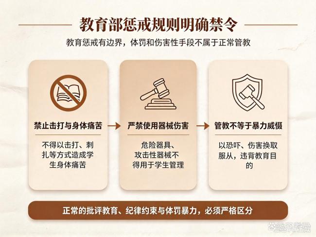 家长称“教官”用电棍惩戒学生 校园安全底线失守