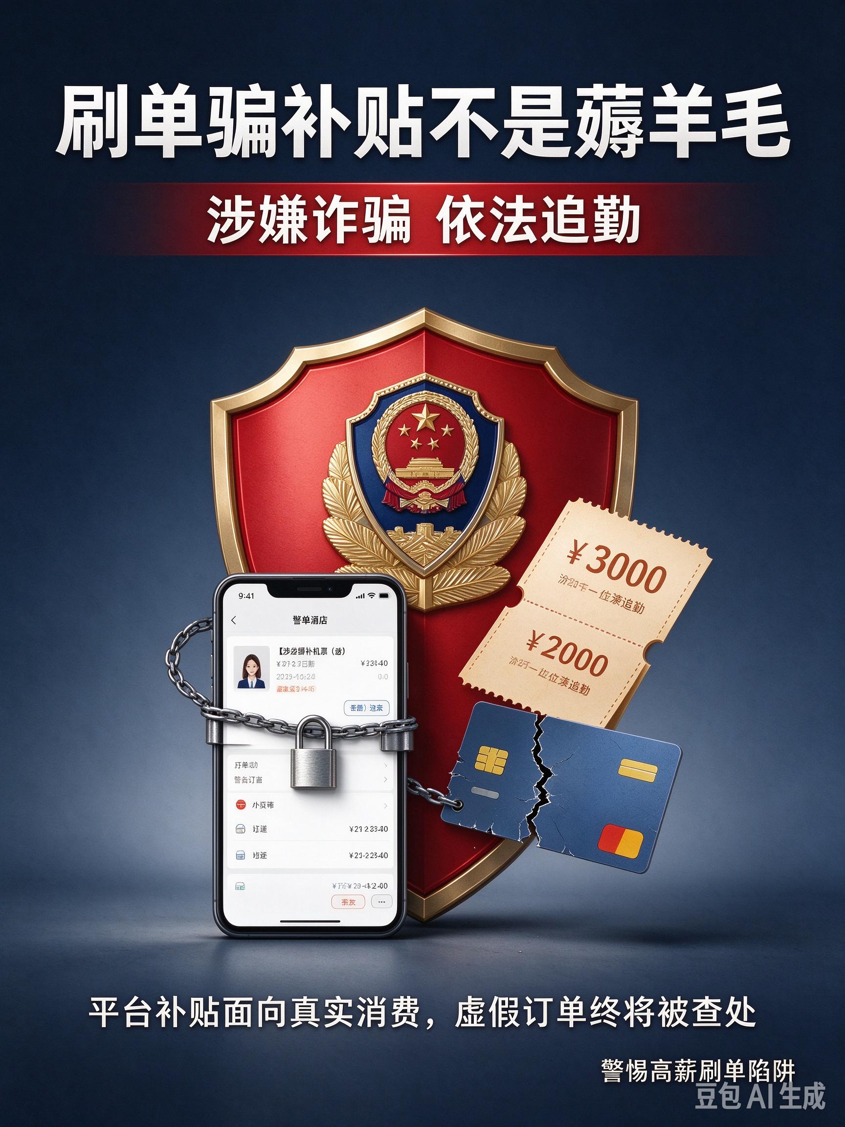 水果店用3万多笔假订单骗外卖补贴,14人落网!