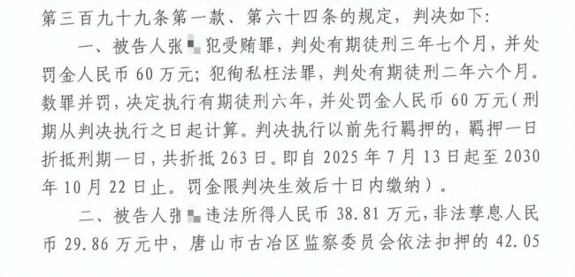 办公室里被带走的副局长获刑 一审被判6年已上诉