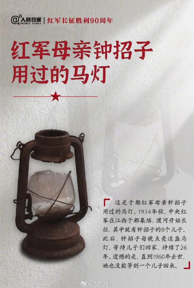9件文物里的长征记忆 见证信仰与牺牲