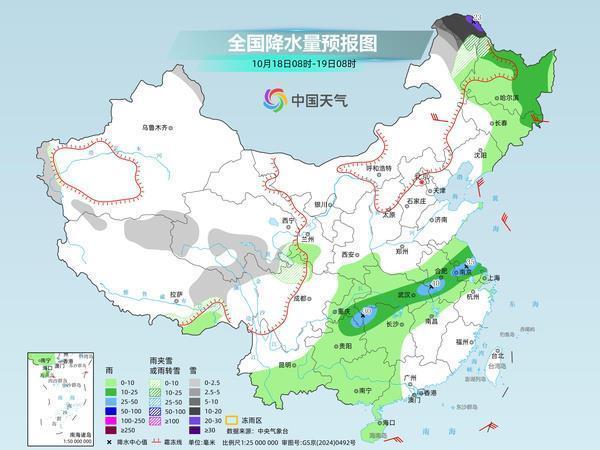 大范围雨雪明起进入最强时段 北方多地罕见强降雨