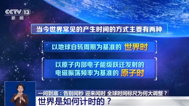 全球时间标尺为何大调整