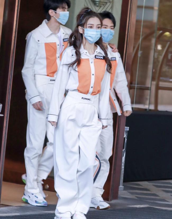 奔跑吧路透 Angelababy元气造型甜度爆表
