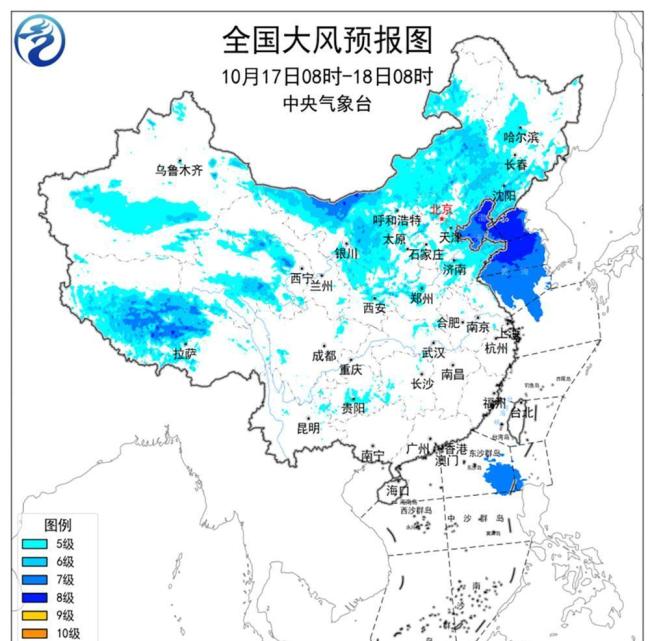 10月风雨为何这么猛 冷暖空气激烈交锋